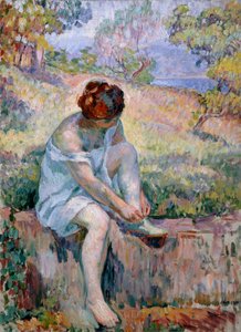 Before Bathing, 1906-1907 by Henri Lebasque