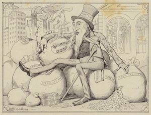 Uncle Sam by Henri Bonaventure (after) Monnier