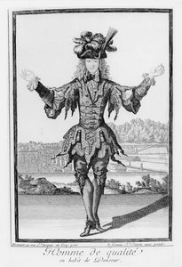 Man of quality, dressed as a dancer