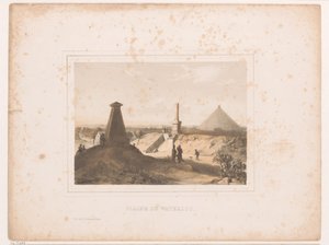 Plain of Waterloo (title on object: Plaine de Waterloo) by Henri Borremans (attributed to)