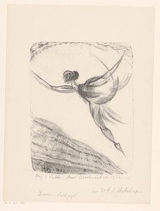 Dancing. Night Bird by Henri Braakensiek (signed by artist)
