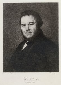 Portrait of Marie-Henri Beyle, dit Stendhal