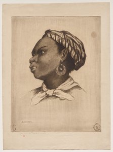 An African Woman, after Eva Gonzalès