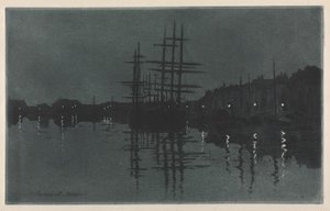 Effect of Moon at Dieppe
