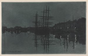 Effect of Moon at Dieppe