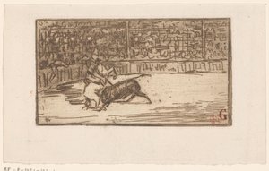 Bullfighter in an Arena