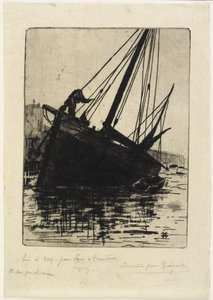 Stranded, c.1888 by Henri Charles Guérard