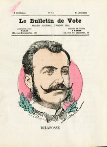 Ballot 2nd Series, Satirical in Colors: Delafosse by Henri Demare