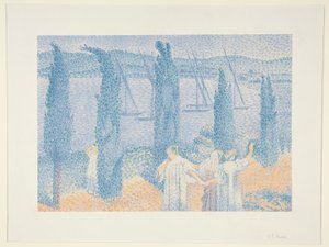 The Walk by Henri Edmond Cross