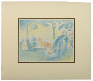 The Champs Elysees, from Pan, 1898 by Henri Edmond Cross