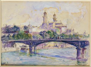 The Seine in Front of the Trocadero