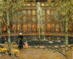 The Pond at the Palais Royal