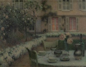 The Table in the White Garden at Gerberoy, c.1900