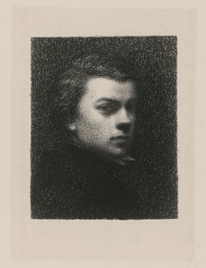 Self-Portrait at the Age of 17 by Henri Fantin-Latour