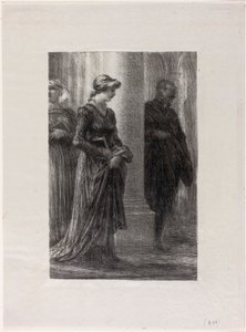 The Mastersingers of Nuremberg, Act I: Walther and Eva Meet