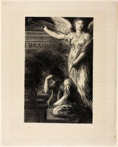 To J. Brahms by Henri Fantin-Latour