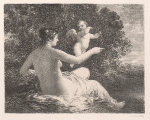Venus and Cupid by Henri Fantin-Latour