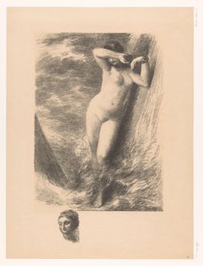 Andromeda Chained to a Rock in the Water