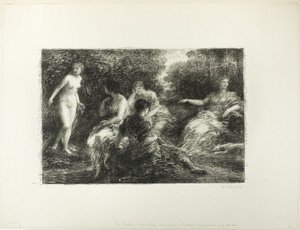 Bathing Women, third large plate