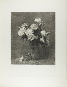 Bouquet of Roses by Henri Fantin Latour