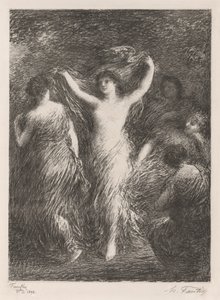 Dances by Ignace Henri Jean Fantin Latour