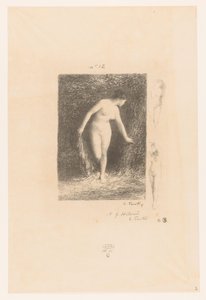 Diana Undressing to Bathe (series: Poems of André Chénier)