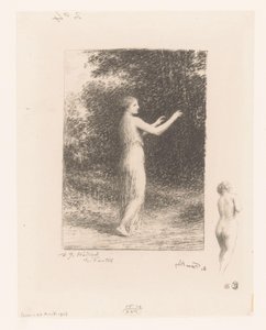 Virgin of Lycus Walking in Nature
