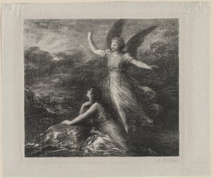 Paradise and the Peri by Henri Fantin Latour