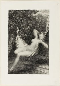 Sara the Bather by Ignace Henri Jean Fantin Latour