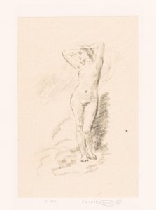 Study of a Standing Naked Woman