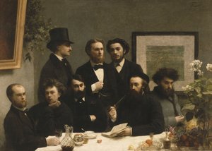 A Corner of the Table by Henri Fantin Latour
