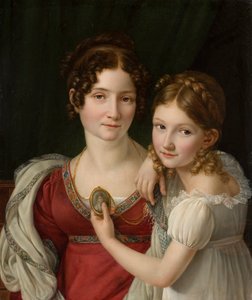 Portrait of a Mother with her Daughter, 1816-1822