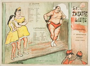 First Performance: Le Grappin, the Freedwoman, for Le Théâtre Libre by Henri Gabriel Ibels