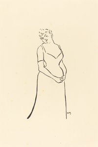 Paula Brebion? by Henri Gabriel Ibels