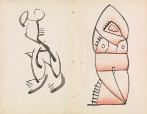 Study for a Figural Sculpture, Crouching Figure
