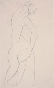 Untitled (Study for Red Stone Dancer)