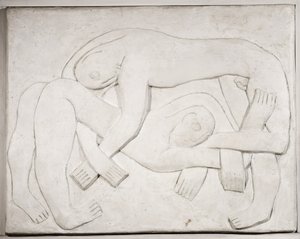 Wrestlers by Henri Gaudier Brzeska