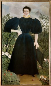 Madame M by Henri J.F. (1844-1910) Rousseau