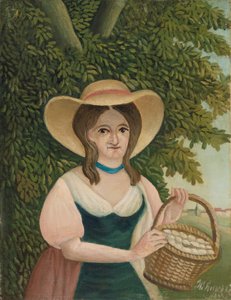 The Egg Woman by Henri J.F. 1844 1910 Rousseau