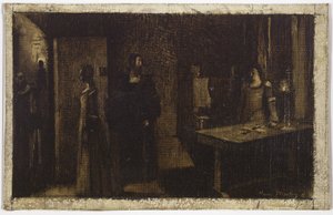 The Crucifix by Henri Jean Guillaume Martin