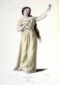 Costume design for Pauline in 