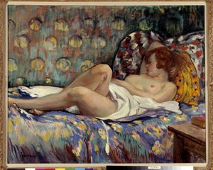 Nu Longe by Henri Lebasque
