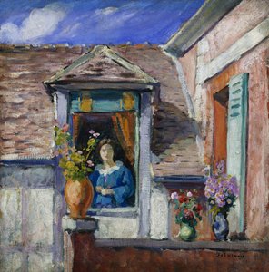 Woman at the Window by Henri Lebasque