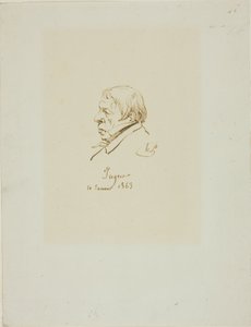 Jean Auguste Dominique Ingres by Henri Lehmann
