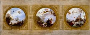 Sketch for the 6th Arrondissement Town Hall: Equality. Liberty. Fraternity, circa 1887 by Henri Leopold Levy