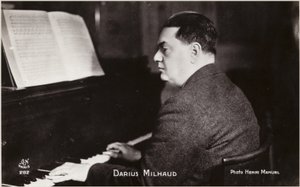 Portrait of Darius Milhaud
