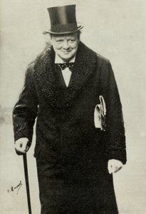 Portrait of Winston Churchill