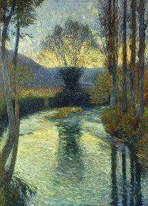 Banks of the River by Henri Martin