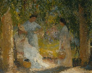 Three Women in the Garden, 1905-1915