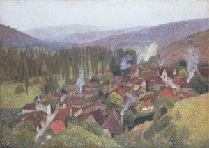 View of the Terrasse de Marquayrol, Labastide du Vert, 1935